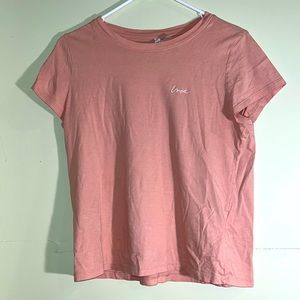 Pink Love Girls Shirt